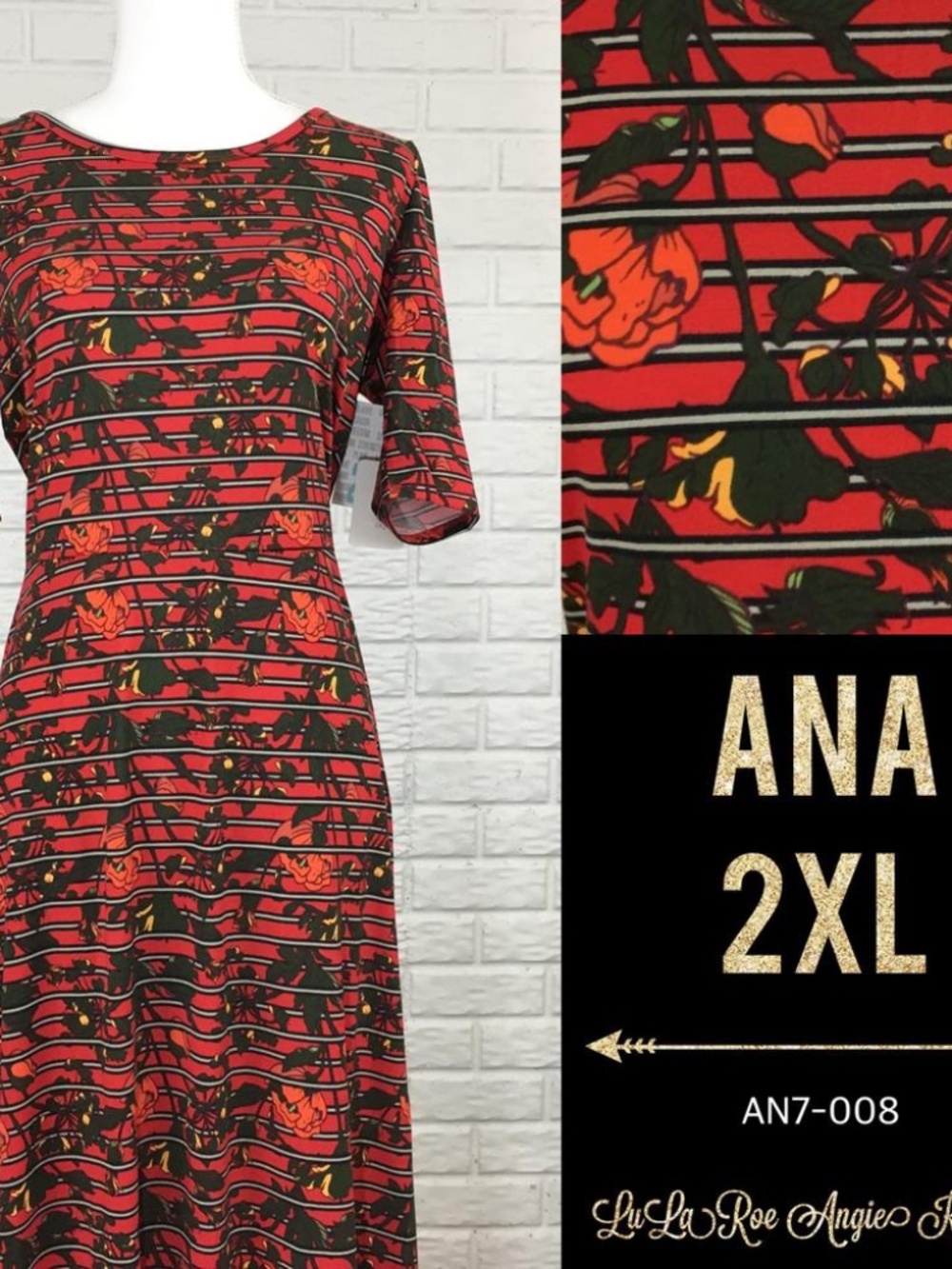 LuLaRoe Ana Maxi Dress